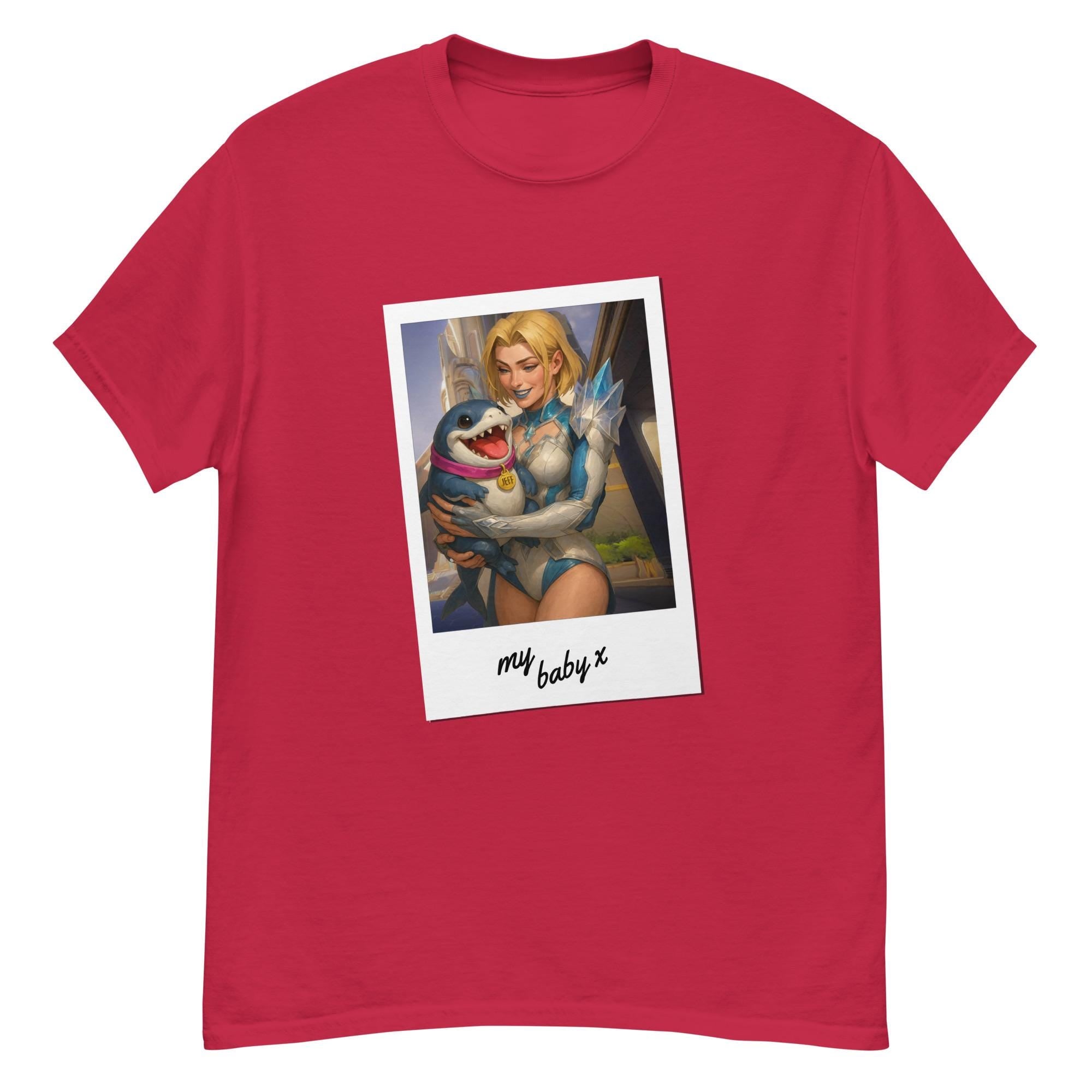 Jeff The Land Shark Emma Frost Marvel Rivals Shirt, Jeff Marvel Rivals, Jeff The Land Shark Marvel Shark Unisex Graphic Vintage style shirt