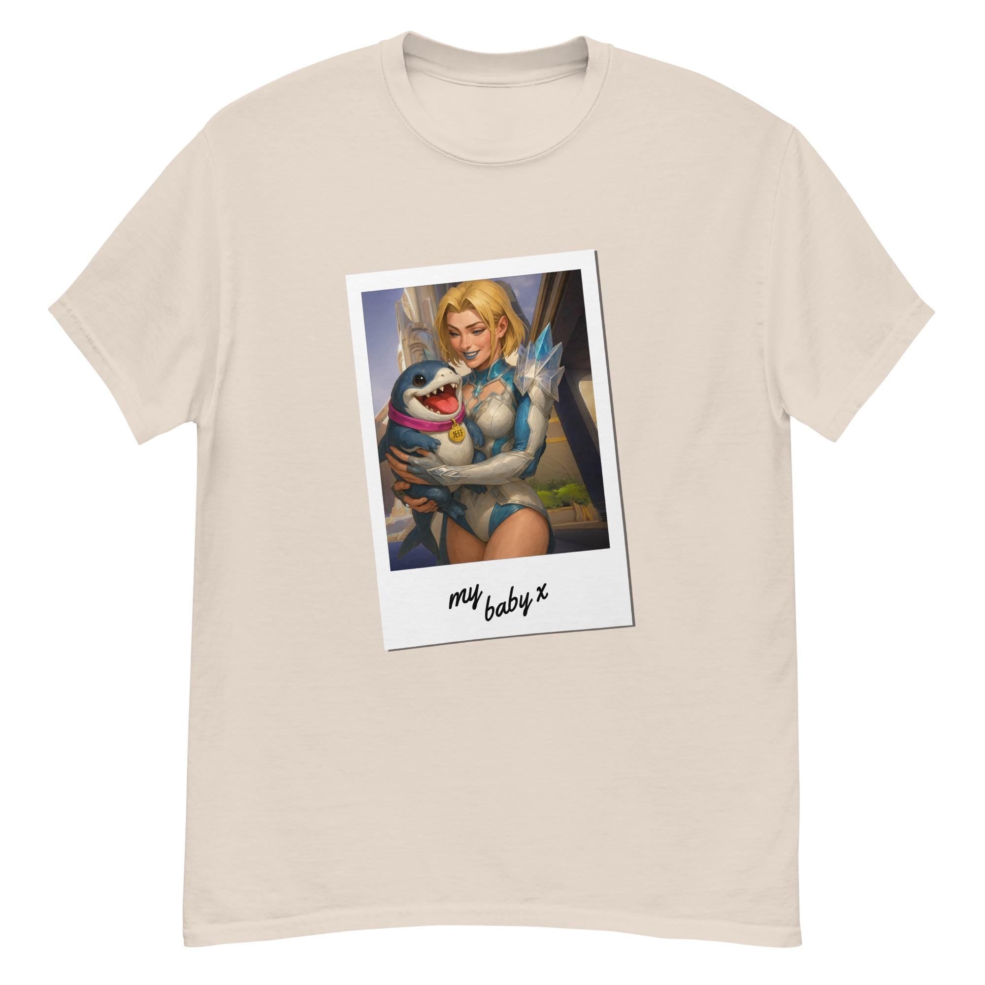 Jeff The Land Shark Emma Frost Marvel Rivals Shirt, Jeff Marvel Rivals, Jeff The Land Shark Marvel Shark Unisex Graphic Vintage style shirt