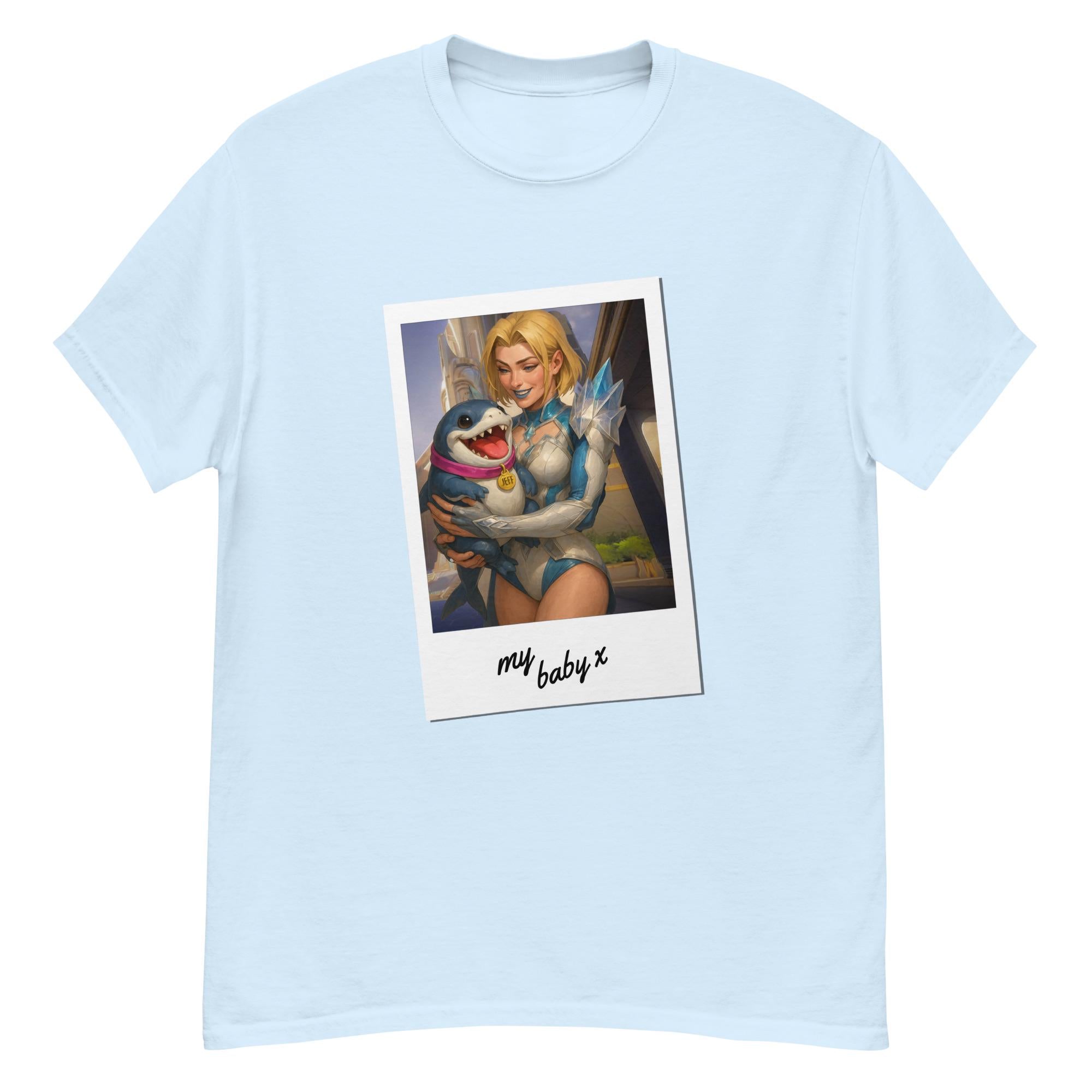 Jeff The Land Shark Emma Frost Marvel Rivals Shirt, Jeff Marvel Rivals, Jeff The Land Shark Marvel Shark Unisex Graphic Vintage style shirt