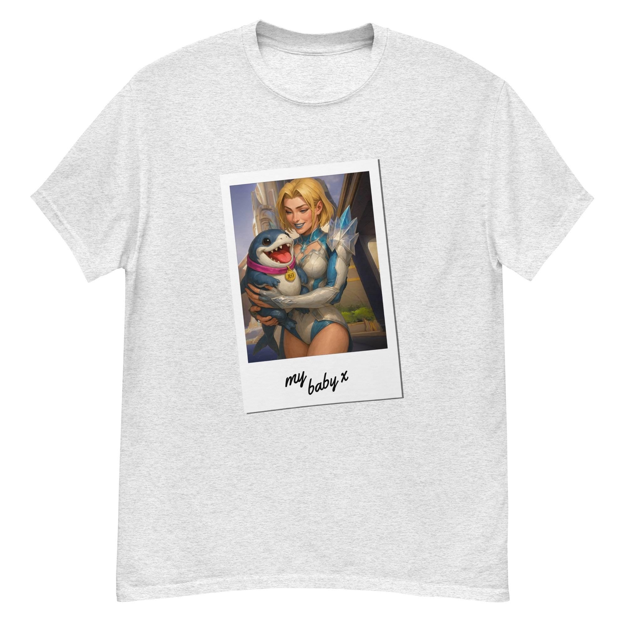 Jeff The Land Shark Emma Frost Marvel Rivals Shirt, Jeff Marvel Rivals, Jeff The Land Shark Marvel Shark Unisex Graphic Vintage style shirt