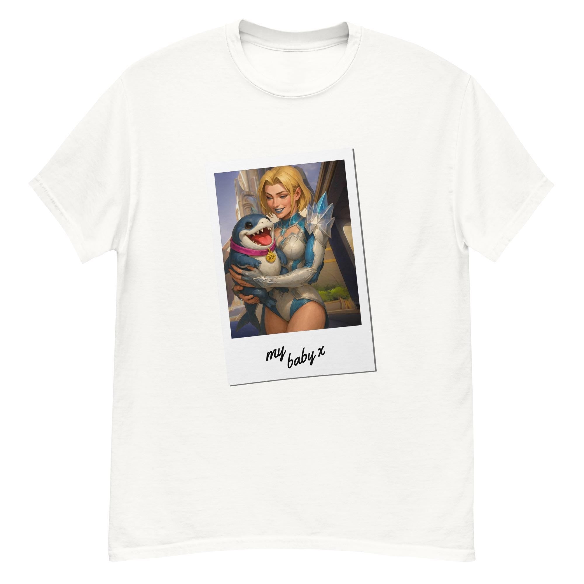 Jeff The Land Shark Emma Frost Marvel Rivals Shirt, Jeff Marvel Rivals, Jeff The Land Shark Marvel Shark Unisex Graphic Vintage style shirt