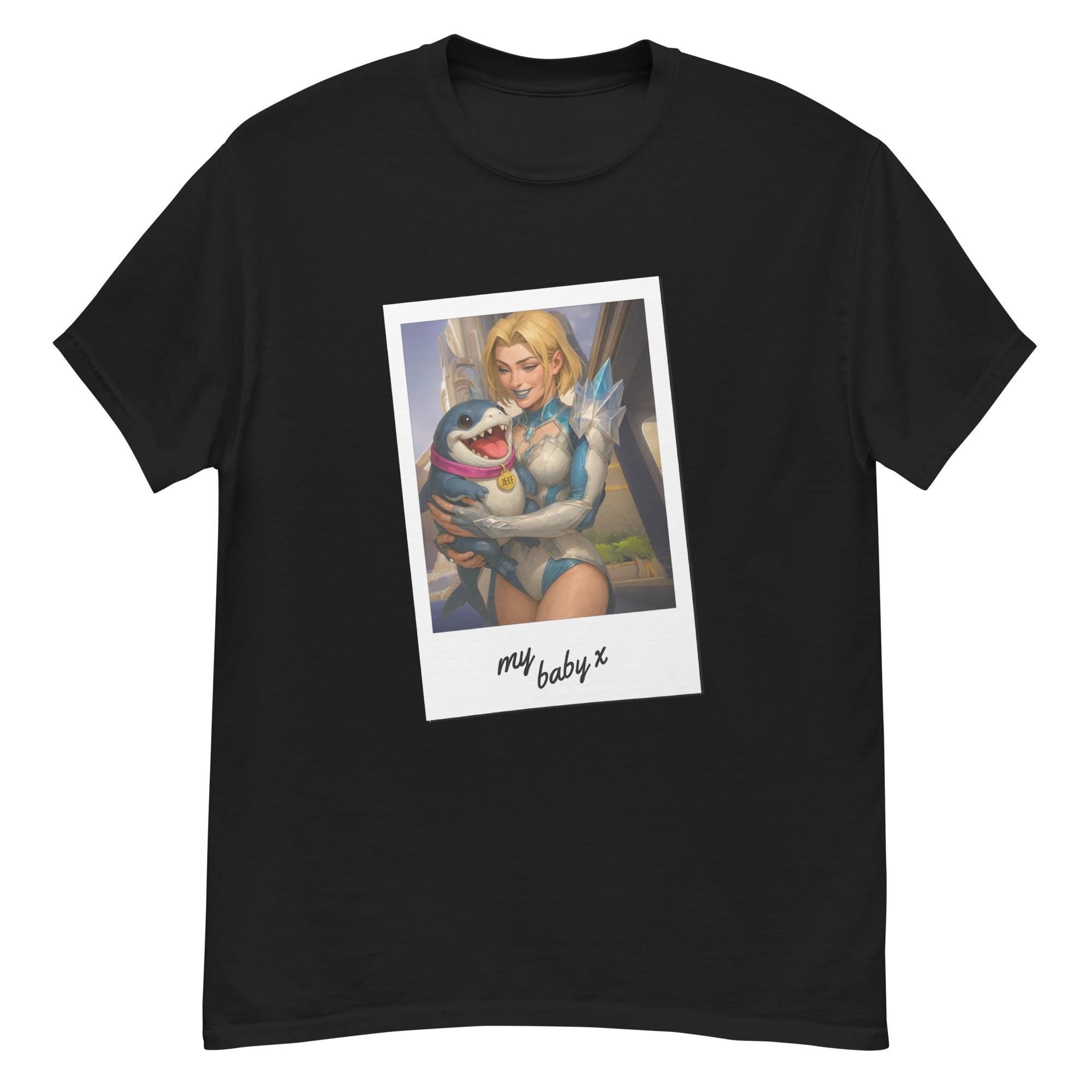 Jeff The Land Shark Emma Frost Marvel Rivals Shirt, Jeff Marvel Rivals, Jeff The Land Shark Marvel Shark Unisex Graphic Vintage style shirt