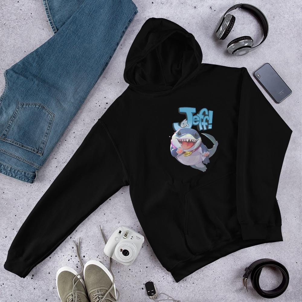 Jeff The Land Shark Marvel Rivals Hoodie, Jeff Marvel Rivals, Jeff The Land Shark Marvel Shark Unisex Graphic Vintage-style T-Shirt